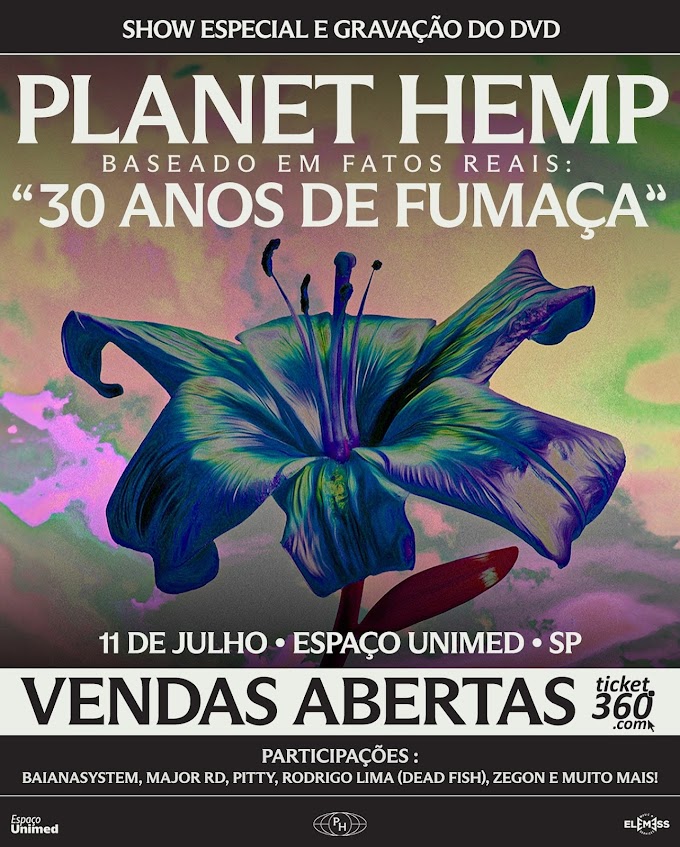11/07/2024 Show da Gravação do DVD do Planet Hemp em São Paulo [Espaço Unimed]