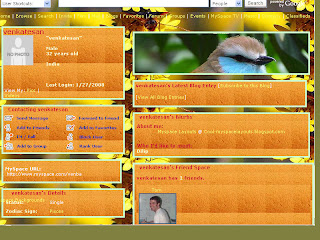 cool myspace layouts