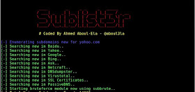 Sublist3r - Subdomain Enumeration