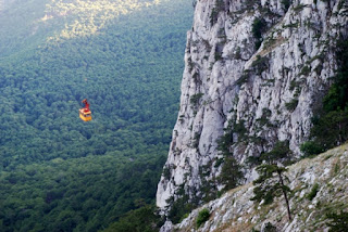 The Miskhor-Ai-Petri cable car