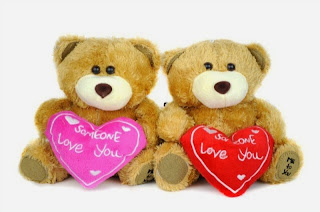 Boneka beruang love 28