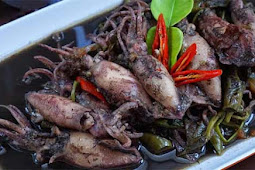 Resep dan Cara Memasak Cumi Kuah Hitam 