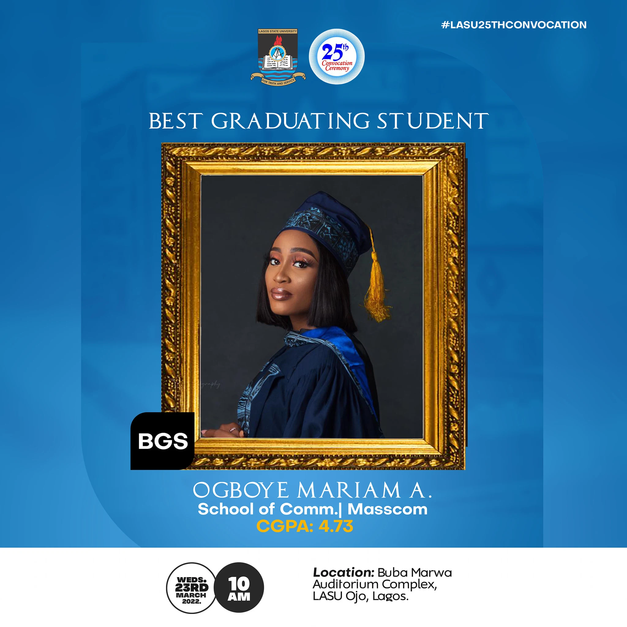 Meet LASU 2020 Best Graduating Students (PHOTOS & VIDEO)