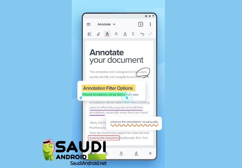 افضل تطبيقات التعامل مع ملفات PDF على أندرويد