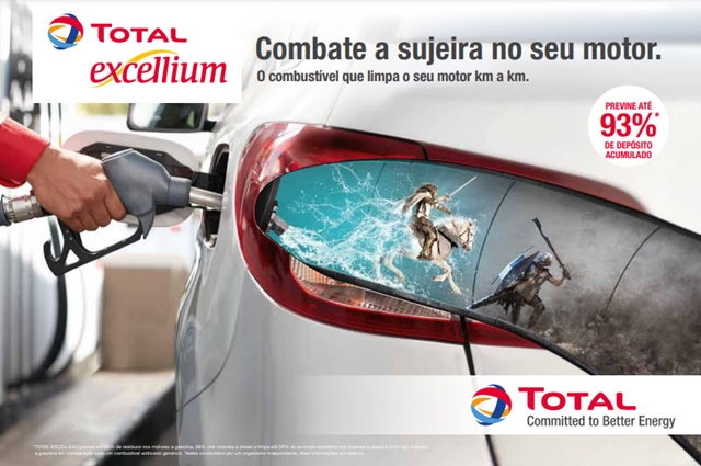 Total lança TOTAL EXCELLIUM no Brasil, a gasolina aditivada que limpa o seu motor km após km