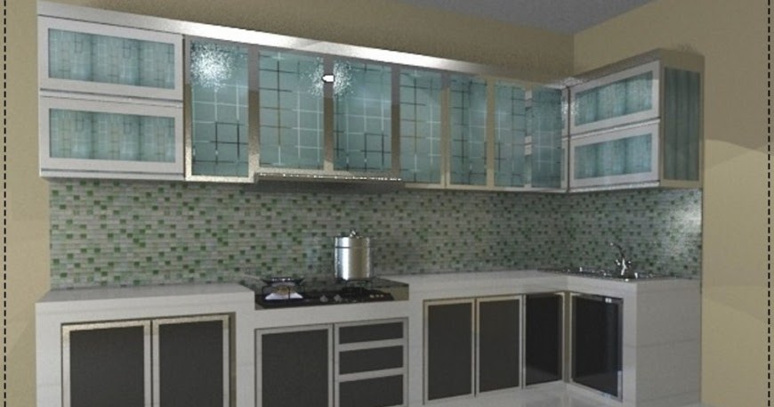 10 Desain Lemari  Dapur  Bahan Aluminium  Terbaru