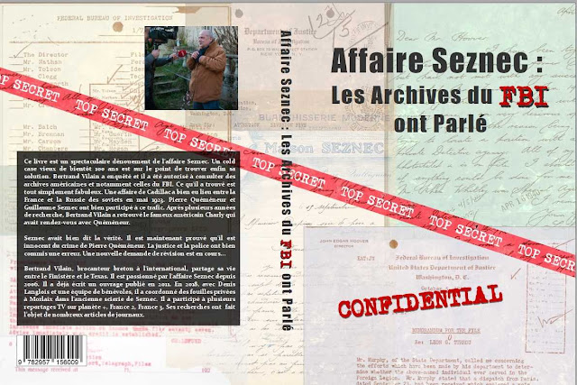 couverture Livre les archives du FBI ont parlé Affaire Seznec