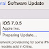 Apple released iOS 7.0.5 Update for iPhone Users