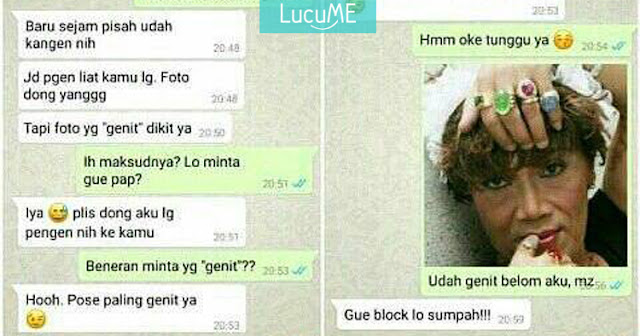 4 Chat 'Cowok Minta Pap Ke Cewek' Ini Endingnya Bikin Ngakak Guling-guling