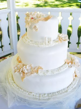 pinkie cream on white