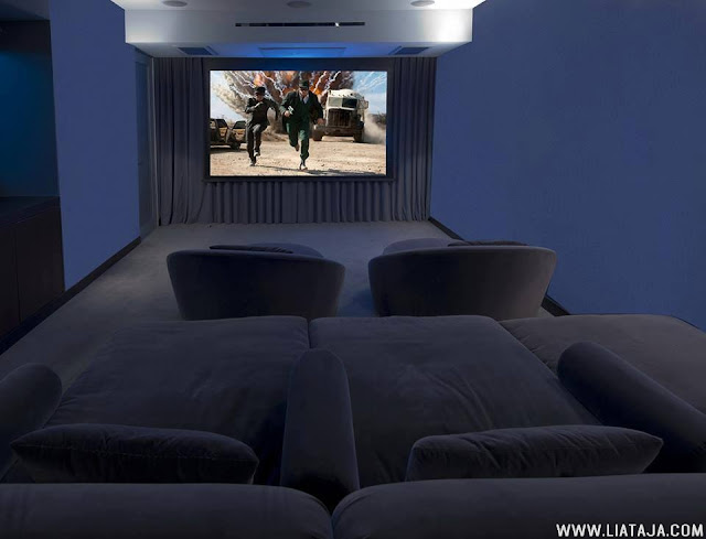 Home Cinema modern untuk rumah pribadi - liataja.com