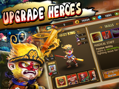 Monkey King Saga MOD APK+DATA 