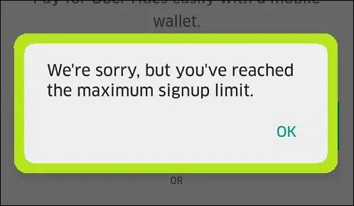 Fix We're Sorry, But You've Reached The Maximum Signup Limit Problem Solved Paytm