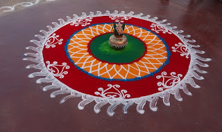 Diwali Rangoli design ideas, simple Rangoli, flower rangoli