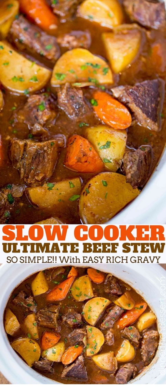 Ultimate Slow Cooker Beef Stew