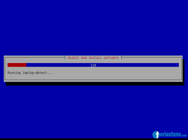 Cara Install Debian 6 Squeeze Berbasis Text CLI Lengkap Dengan Gambar - Feriantano.com