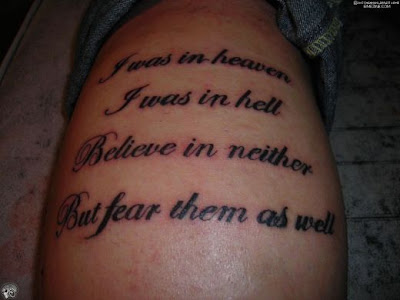 Tattoo Sayings