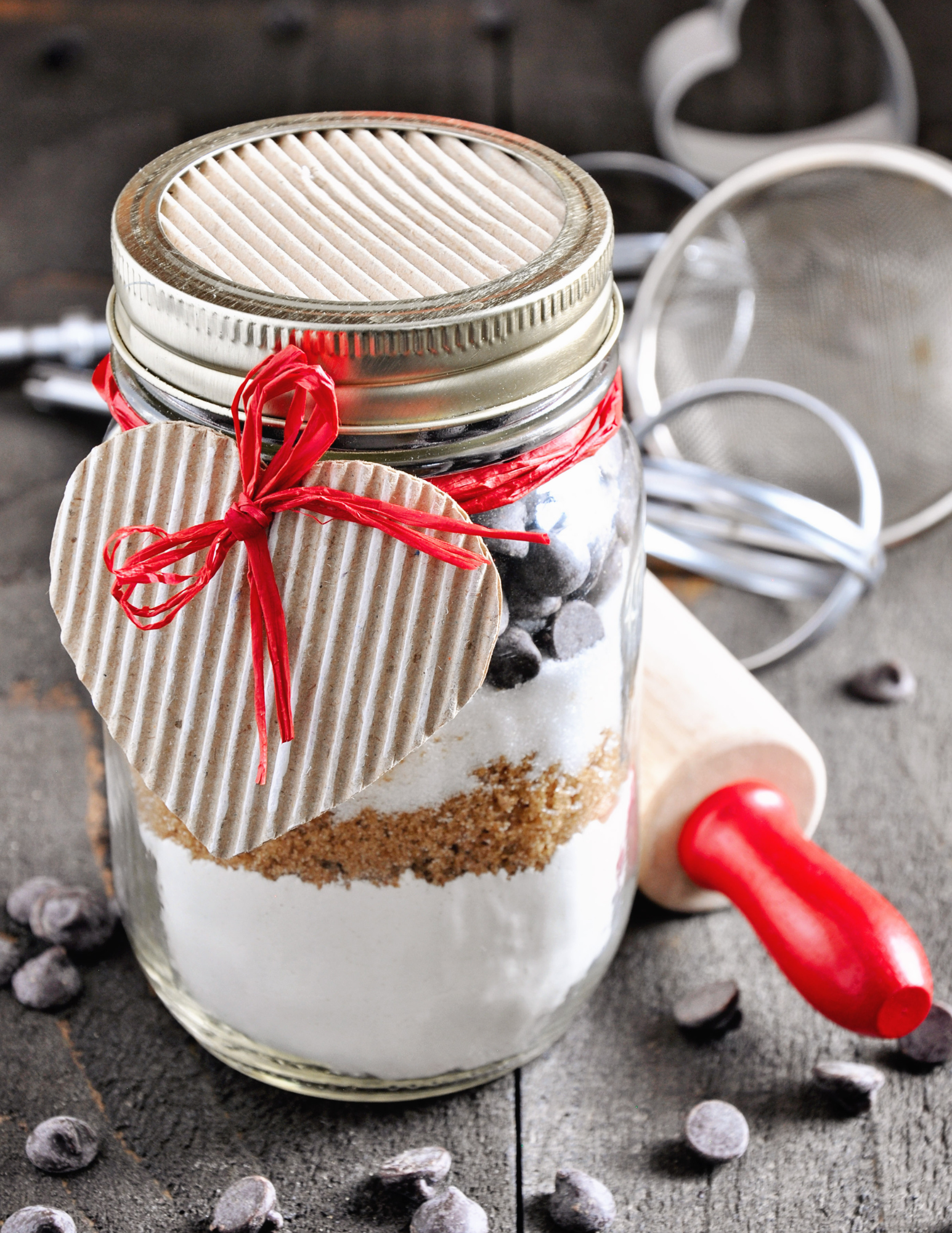 Christmas Jar Cookies