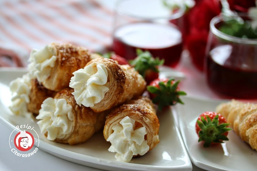 Cream Horns Pastry Puff ~ Resepi Terbaik