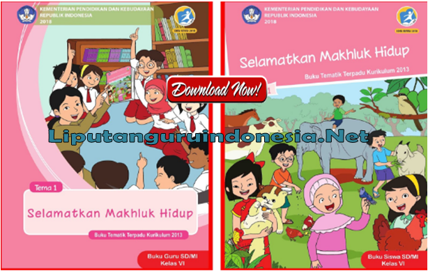 Buku Guru dan Siswa KK 2013 Kelas 6 SD/MI Revisi 2018