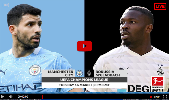 Man City vs Monchengladbach Live