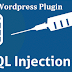 SQL Injection Vulnerability Found in Wordpress Plugin