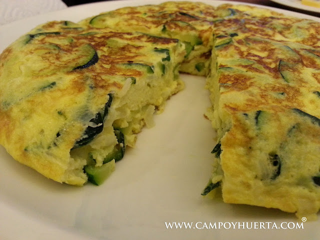 Tortilla de calabacín