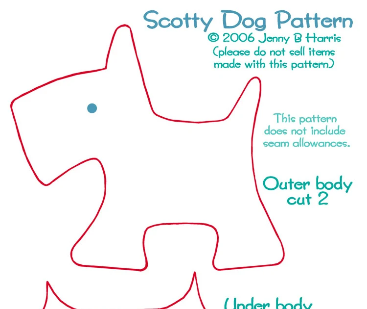 Life Undivided Scotty Dog Softie