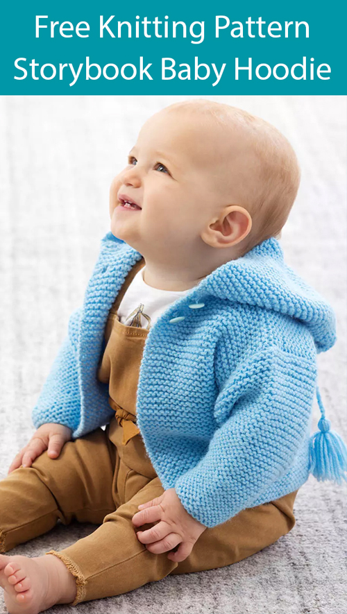 Storybook Baby Hoodie - Free Pattern 