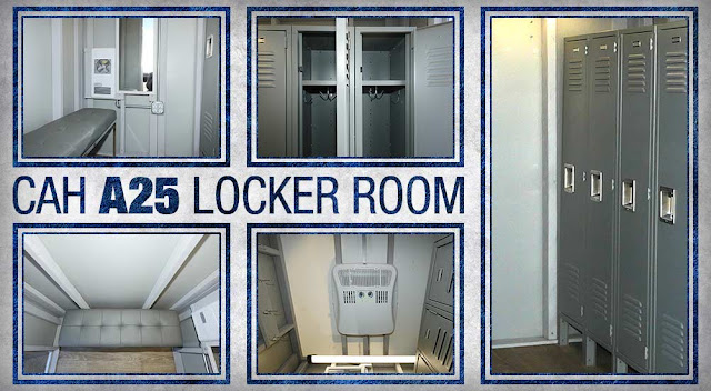 Inside a Locker Room Rental