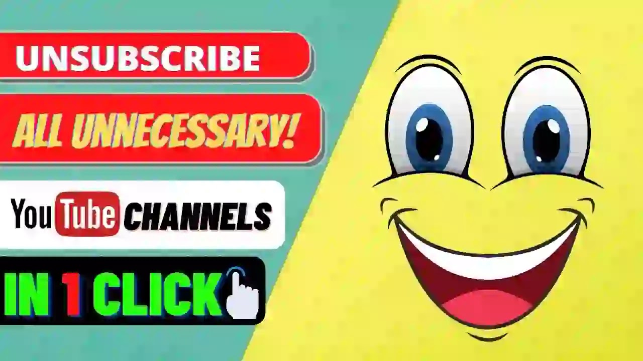 unsubscribe All YouTube Channel at Single click