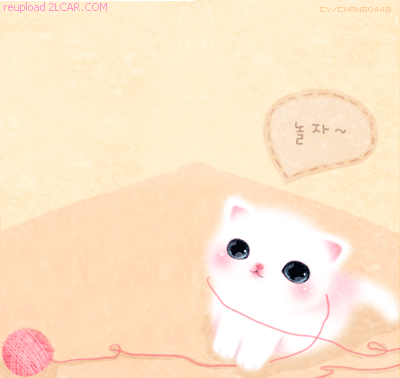  Animasi  Kartun  Korea  Kucing  Queeniz Diary