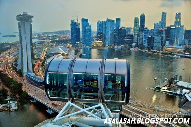 Singapore Flyer, Bianglala Terbesar di Dunia! Keren Banget 