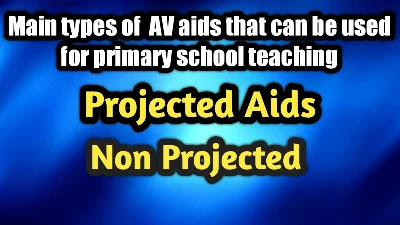 list of 28 common Audio Visual Aids(Av aids)  that can be used for primary school teaching