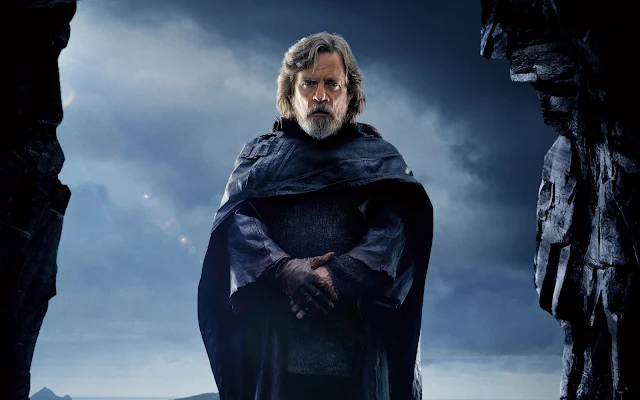 Star Wars The Last Jedi Mark Hamill Luke Skywalker Movie wallpaper.