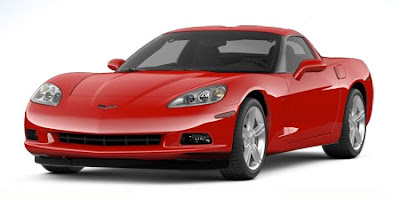 2008 Corvette Crystal Red Coupe Raffle