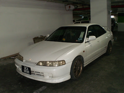 Different generations of Honda Integra