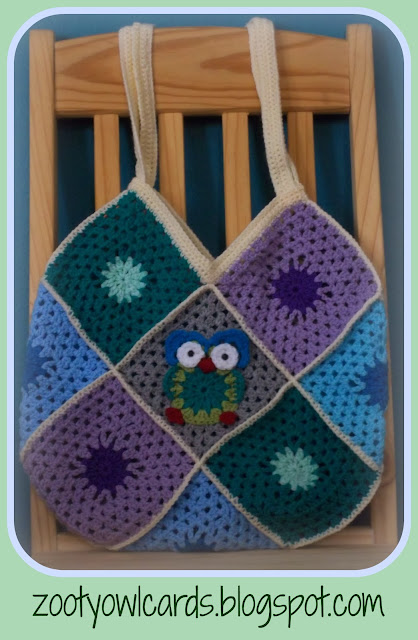 crochet granny bag