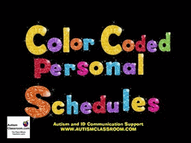  Color Coded Student Schedules