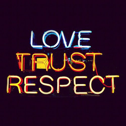 Love trust respect | Anonymous ART of Revolution