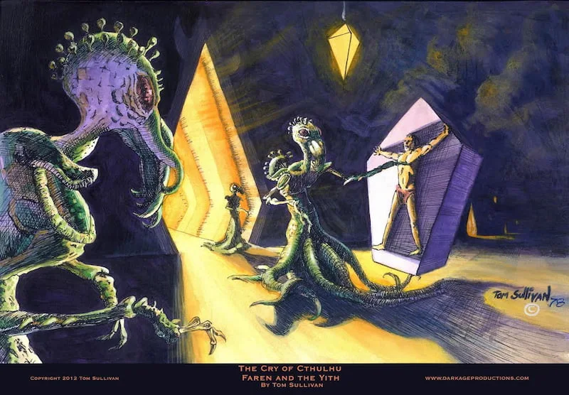 Cry of Cthulhu, arte conceptual de Tom Sullivan