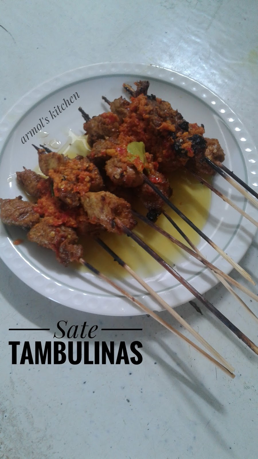 Kumpulan resep masakan online: Resep Sate Tambulinas