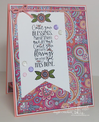 ODBD Boho Blessings, ODBD Boho Love, ODBD Beautiful Boho Paper Collection, Card Designer Angie Crockett