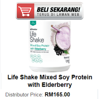Life Shake Elderberry Shaklee Available Online Ogos 2023