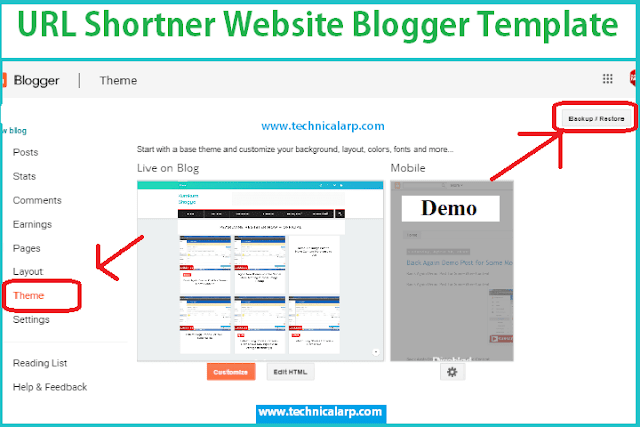 Install Url Shortener Blogger Script Download