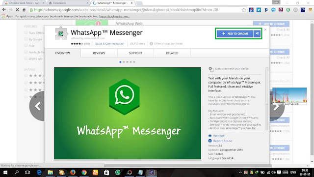 Chrome Extension Use Whatsapp on PC without Bluestacks