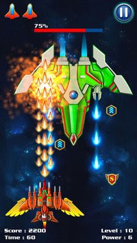 Free Download Galaxy Attack: Alien Shooter MOD APK Unlimited Money + Premium Terbaru