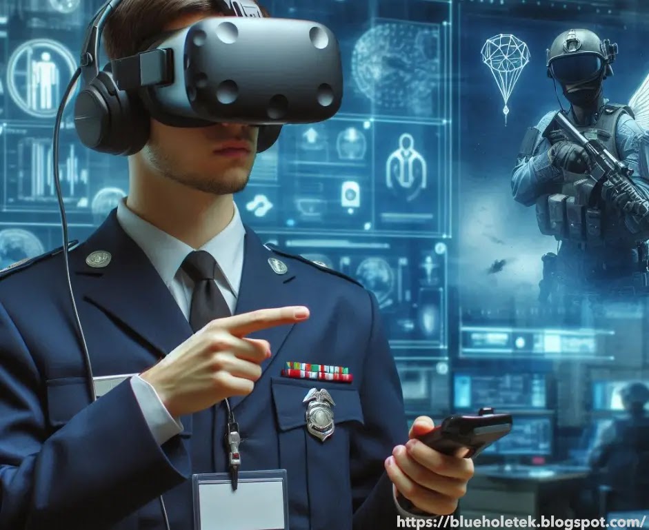 VR being used for training simulations