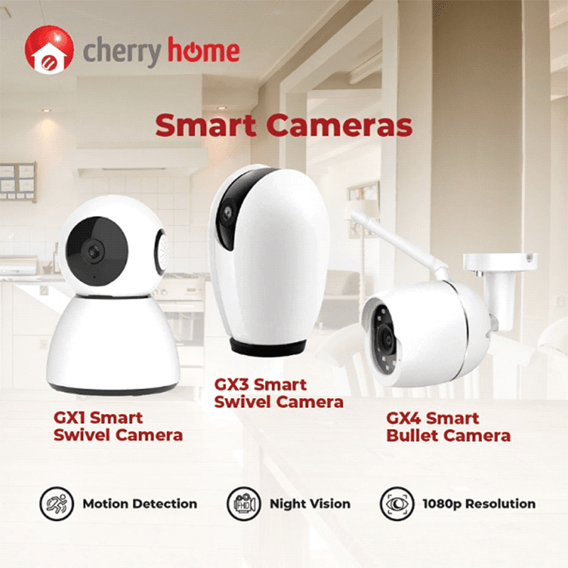 Cherry Home Smart Swivel Camera