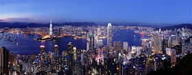 Hong Kong Skyine by Night